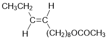 (E)-9-dodecen-1-yl acetate structure